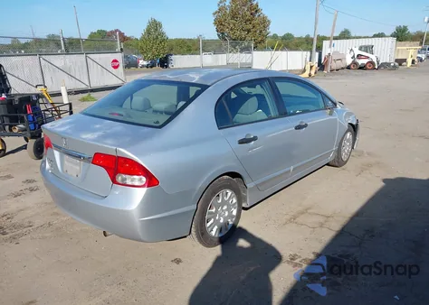 2010 Honda Civic Vp z USA, uszkodzony, nr VIN 2HGFA1F39AH504186